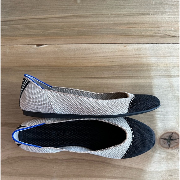 Rothy’s Square Toe Neutral Flats - Picture 5 of 8